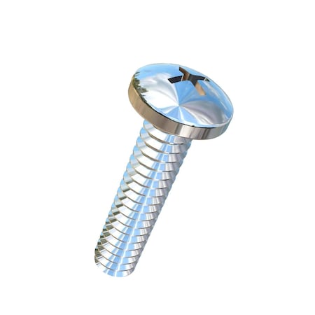 Allied Titanium #4-40 x 1/2 in Phillips Pan Machine Screw, Plain Titanium 0001552